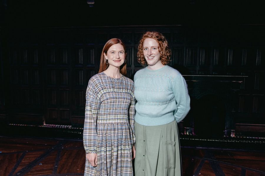 Photos: Bonnie Wright Stops By HARRY POTTER AND THE CURSED CHILD On Broadway Image