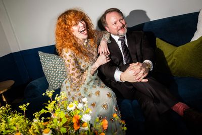 Natasha Lyonne, Rian Johnson Photo