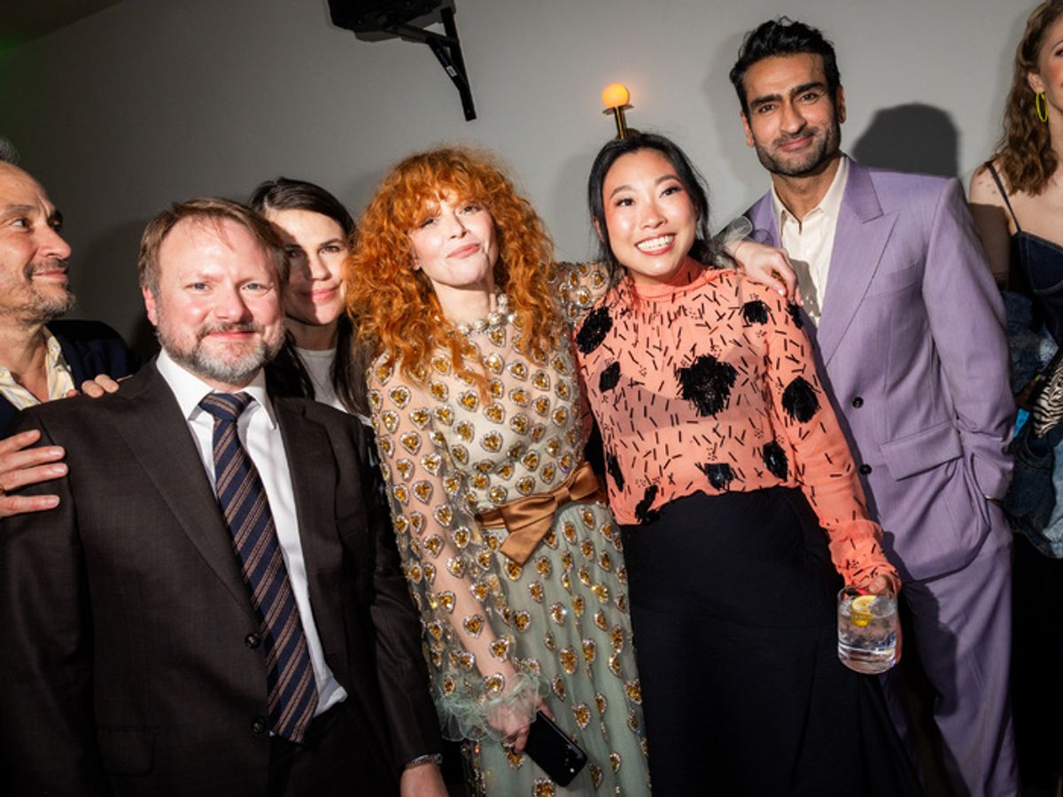 Rian Johnson, Clea DuVall, Natasha Lyonne, Awkwafina, Kumail Nanjiani at 