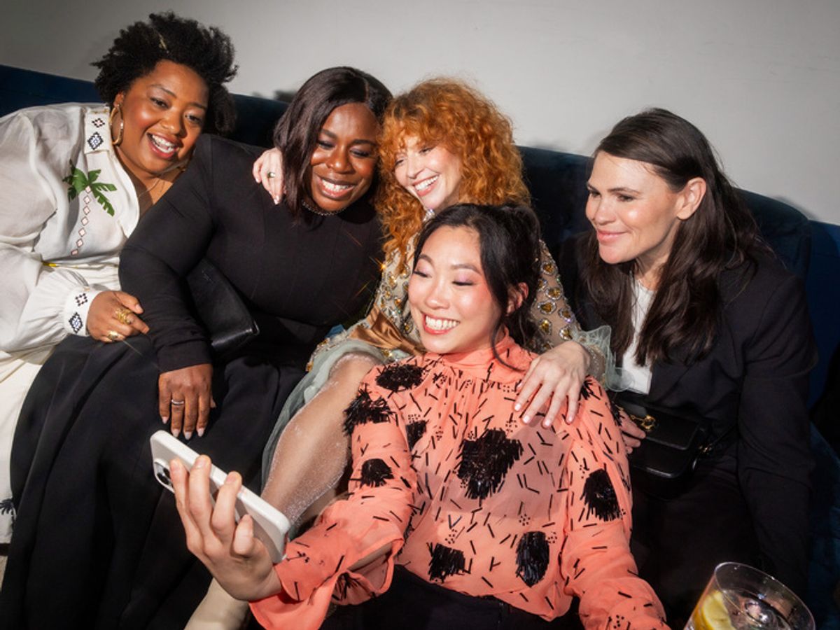 Uzo Aduba, Natasha Lyonne, Awkwafina, Clea DuVall at 