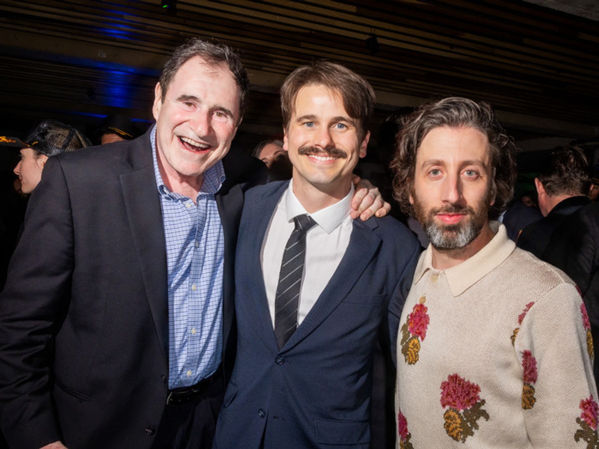 Richard Kind, Jason Ritter, Simon Helberg at 