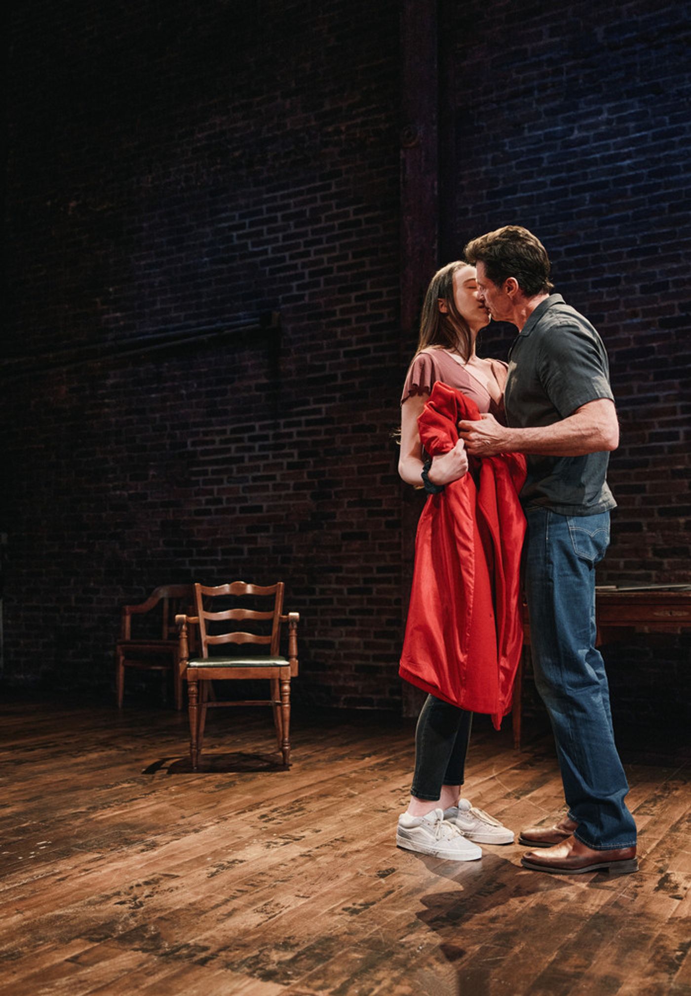 Photos: Ella Beatty and Hugh Jackman in SEXUAL MISCONDUCT OF THE MIDDLE CLASSES  Image