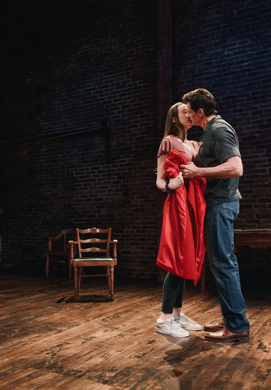 Photos: Ella Beatty and Hugh Jackman in SEXUAL MISCONDUCT OF THE MIDDLE CLASSES  Image