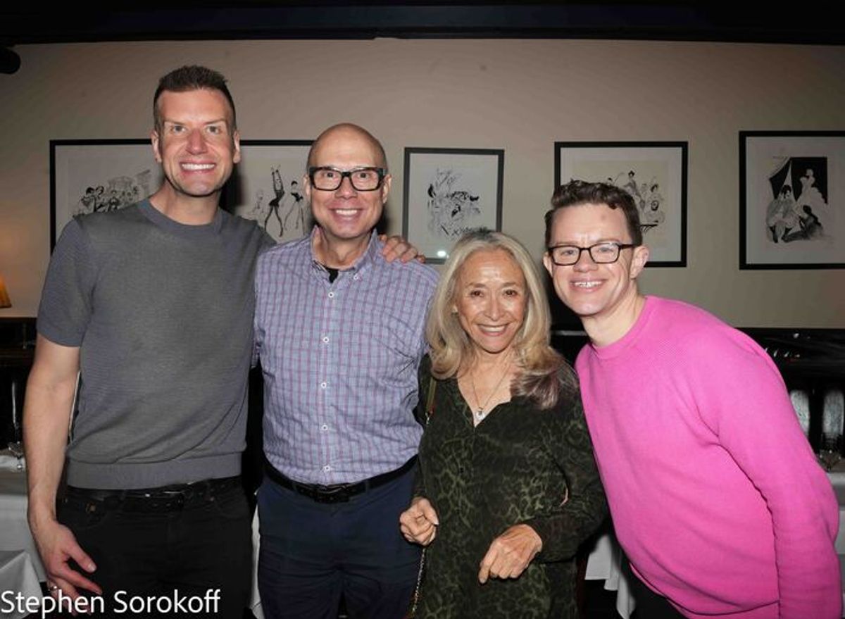 Tom D'Angora, Richaard Ridge, Eda Sorokoff, Michael D'Angora at 