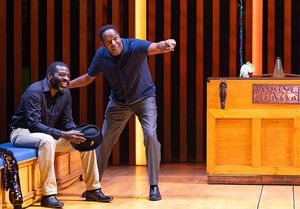 Chiké Johnson and James Vincent Meredith @ BroadwayWorld Chiké Johnson and James Vincent Meredith Photo
