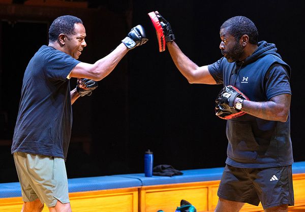 Chiké Johnson and James Vincent Meredith Photo