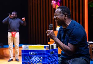 Chiké Johnson and James Vincent Meredith @ BroadwayWorld Chiké Johnson and James Vincent Meredith Photo