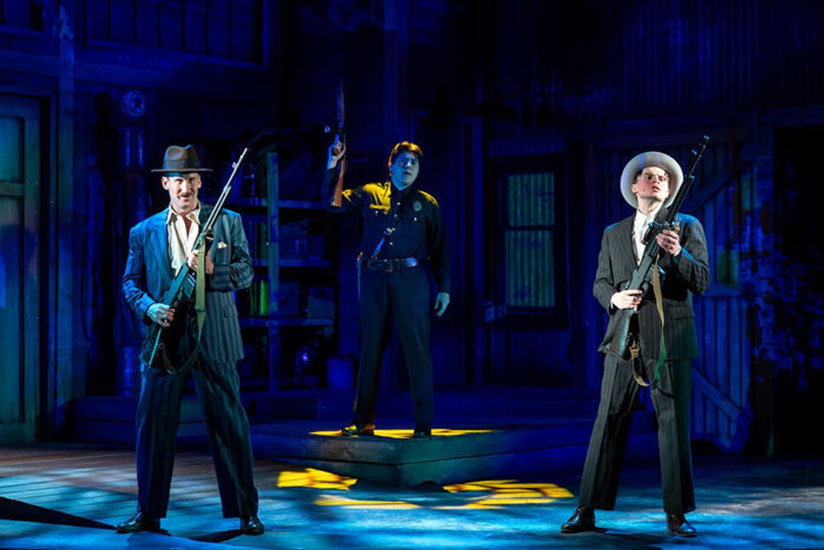 Leland Burnett, Brayden Handwerger, Russell Muzyczka at 