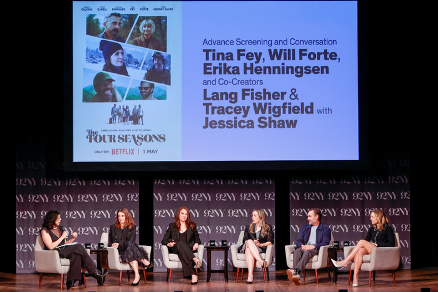 Photos: Erika Henningsen, Tina Fey, & More at 92NY Screening of THE FOUR SEASONS  Image