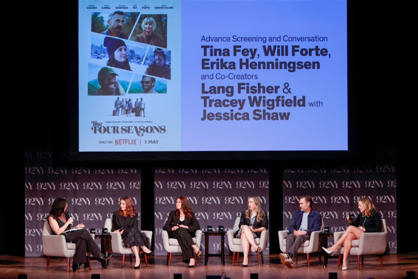 Photos: Erika Henningsen, Tina Fey, & More at 92NY Screening of THE FOUR SEASONS  Image