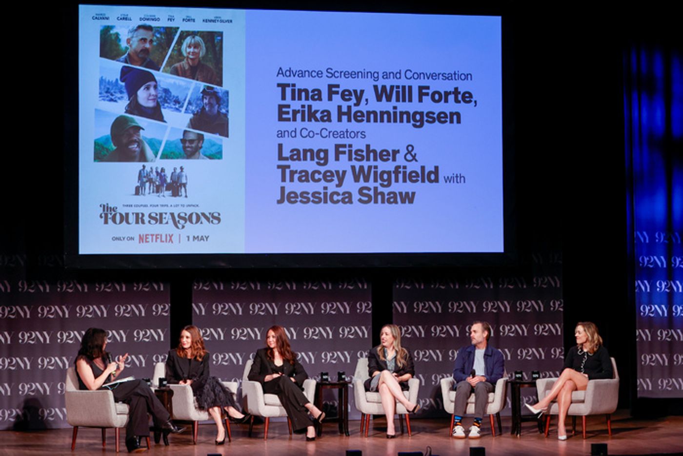 Photos: Erika Henningsen, Tina Fey, & More at 92NY Screening of THE FOUR SEASONS  Image