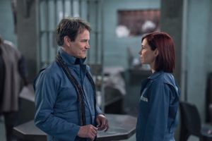Stephen Moyer and Carrie Preston @ BroadwayWorld Stephen Moyer and Carrie Preston Photo