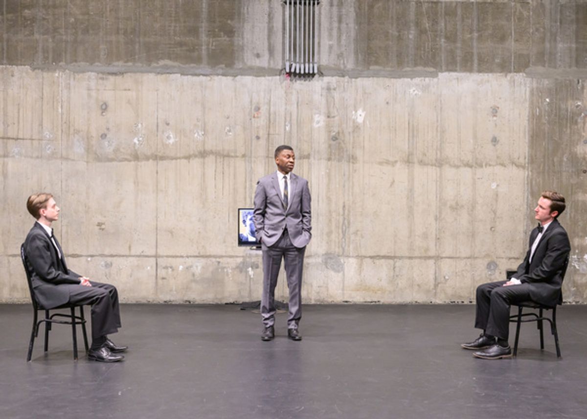 Cole Wagner, Teagle F. Bougere, and Frankie Zabilka  at 