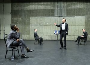 Teagle F. Bougeren, Cole Wagner, Eric T. Miller, and Frankie Zabilka @ BroadwayWorld Teagle F. Bougeren, Cole Wagner, Eric T. Miller, and Frankie Zabilka Photo