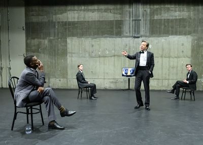 Teagle F. Bougeren, Cole Wagner, Eric T. Miller, and Frankie Zabilka  Photo