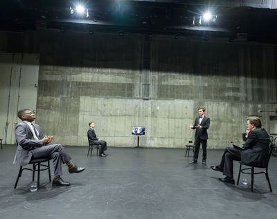 Teagle F. Bougere, Cole Wagner, Frankie Zabilka, and Eric T. Miller Photo