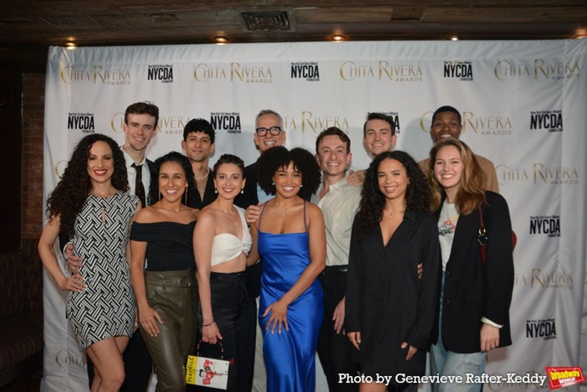 From Boop! The Musical.  Cast and Creative that includes- Nina Lafarga, RJ Higton, Amy Can Norstrand, David Wright Jr., Courtney Aranho, Jerry Mitchell, Jasmine Amy ROgers, Joshua Michael Burrage, Christian Probst, Victoria Byrd, Lawrence Alexander and Ryan Nixon at 