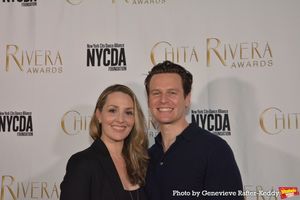 Shannon Lewis and Jonathan Groff Photo