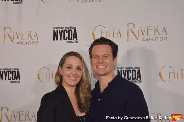 Shannon Lewis and Jonathan Groff Photo