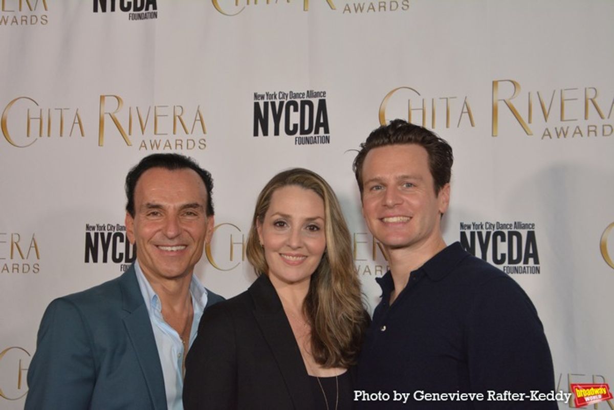 Joe Lanteri, Shannon Lewis and Jonathan Groff at 