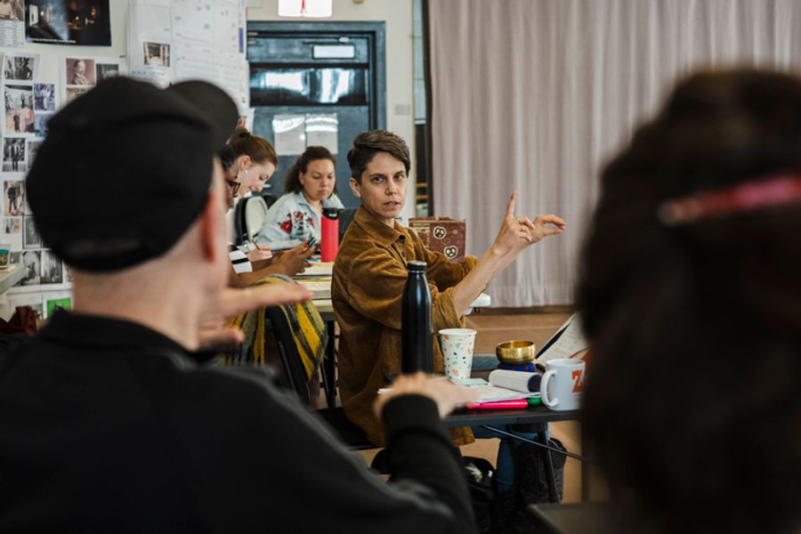 Photos: Liev Schreiber, Maggie Siff and More in CREDITORS Rehearsals Image