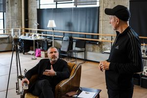 Liev Schreiber and Ian Rickson Photo