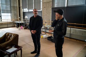 Liev Schreiber and Ian Rickson Photo