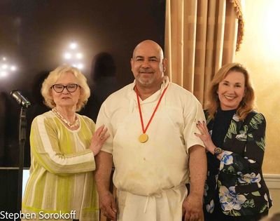 Nancy McGraw, Javier, Chef, Riassa Katona Bennett Photo
