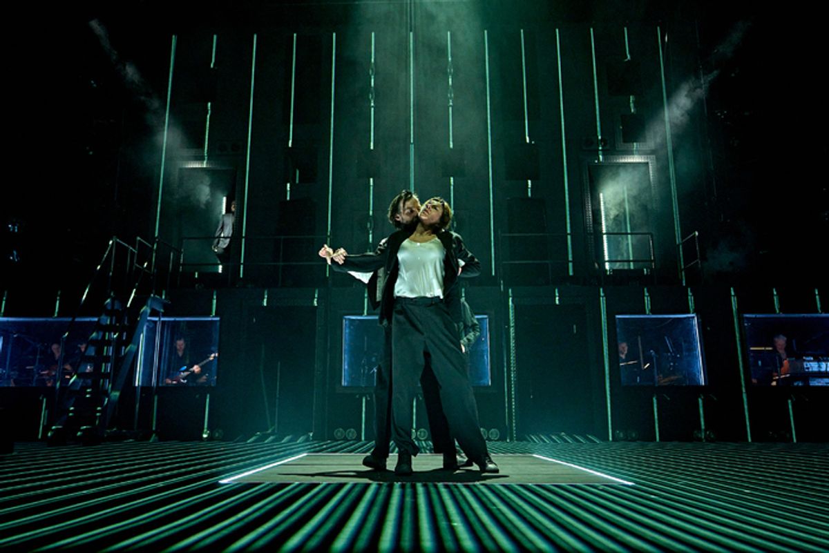 Paul Hilton and Claudia Harrison at 