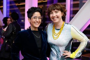 Afsoon Pajoufar and Morgan Green @ BroadwayWorld Afsoon Pajoufar and Morgan Green Photo