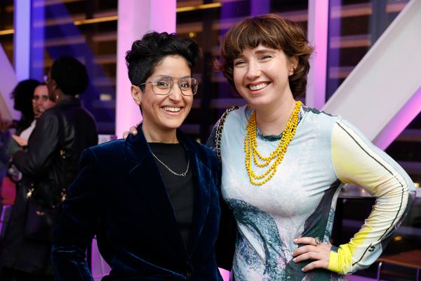 Afsoon Pajoufar and Morgan Green Photo