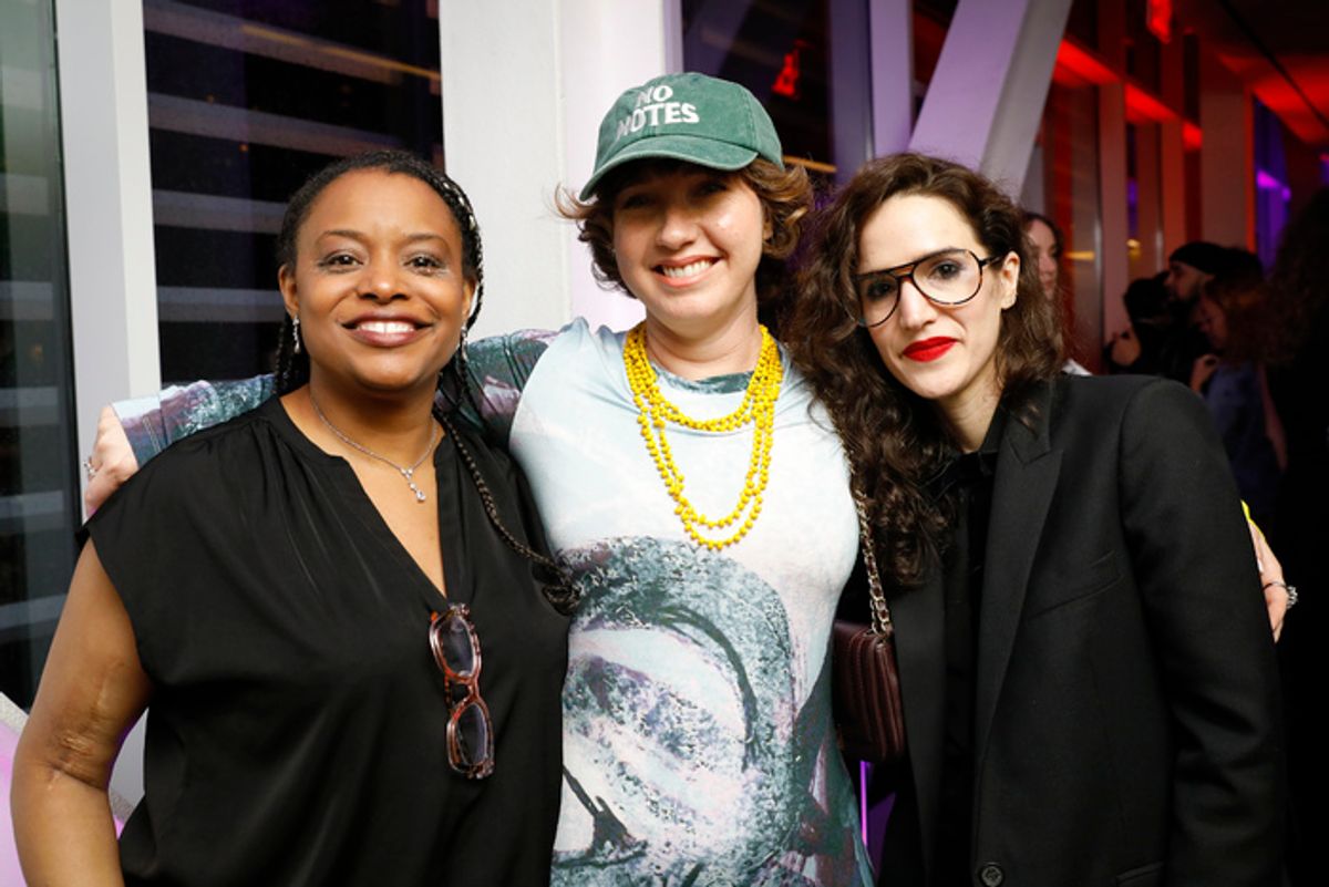 Kaaron Briscoe, Morgan Green, Caitlin Saylor Stephens at 