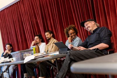 Jim Barne, Kit Buchan, Asmeret
Ghebremichael and Tim Jackson Photo