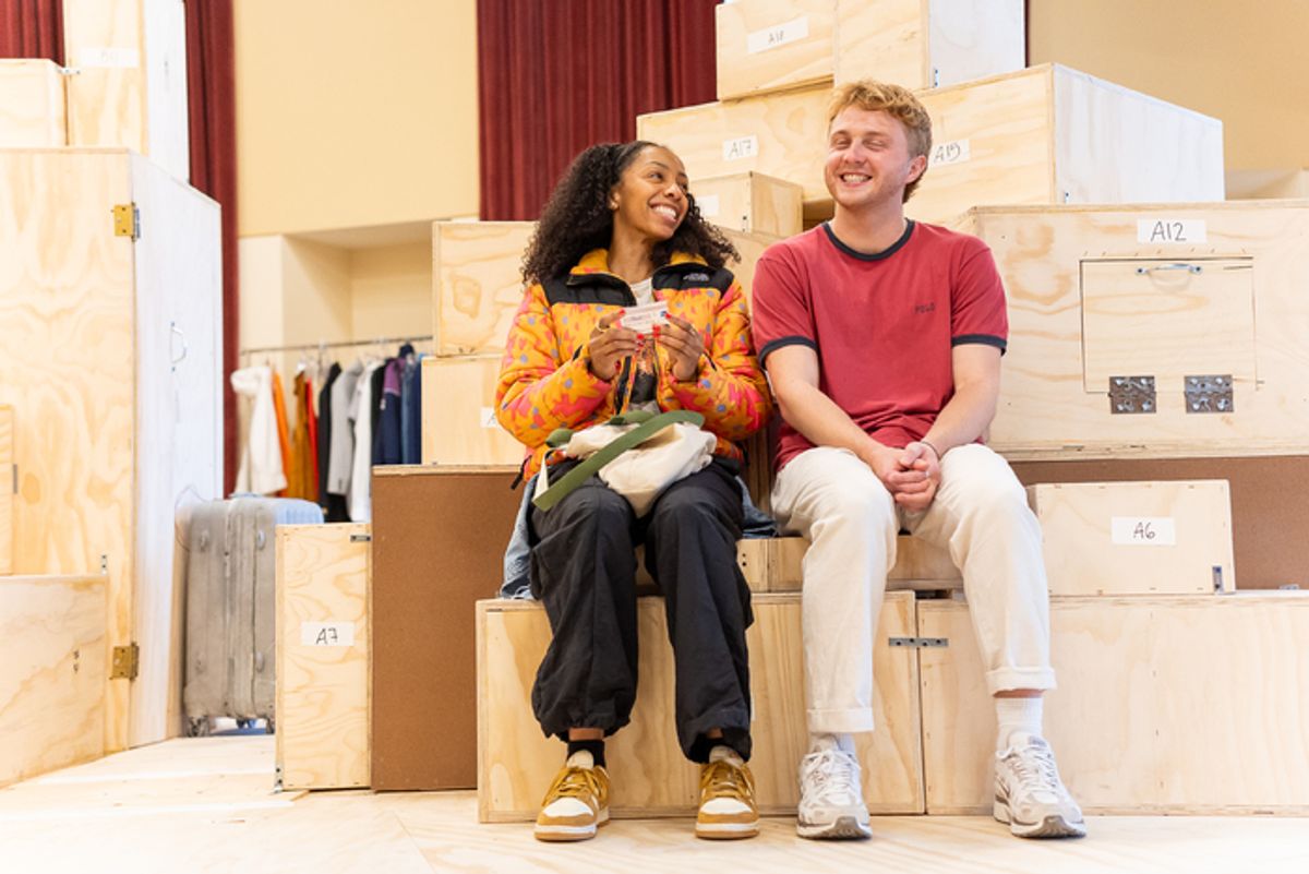 Christiani Pitts and Sam Tutty  at 