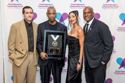 Jake Gyllenhaal, Denzel Washington, Nicole Scherzinger, Kenny Leon Photo