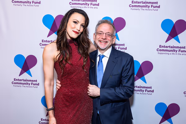 Caroline Bowman and Marc Shaiman  Photo