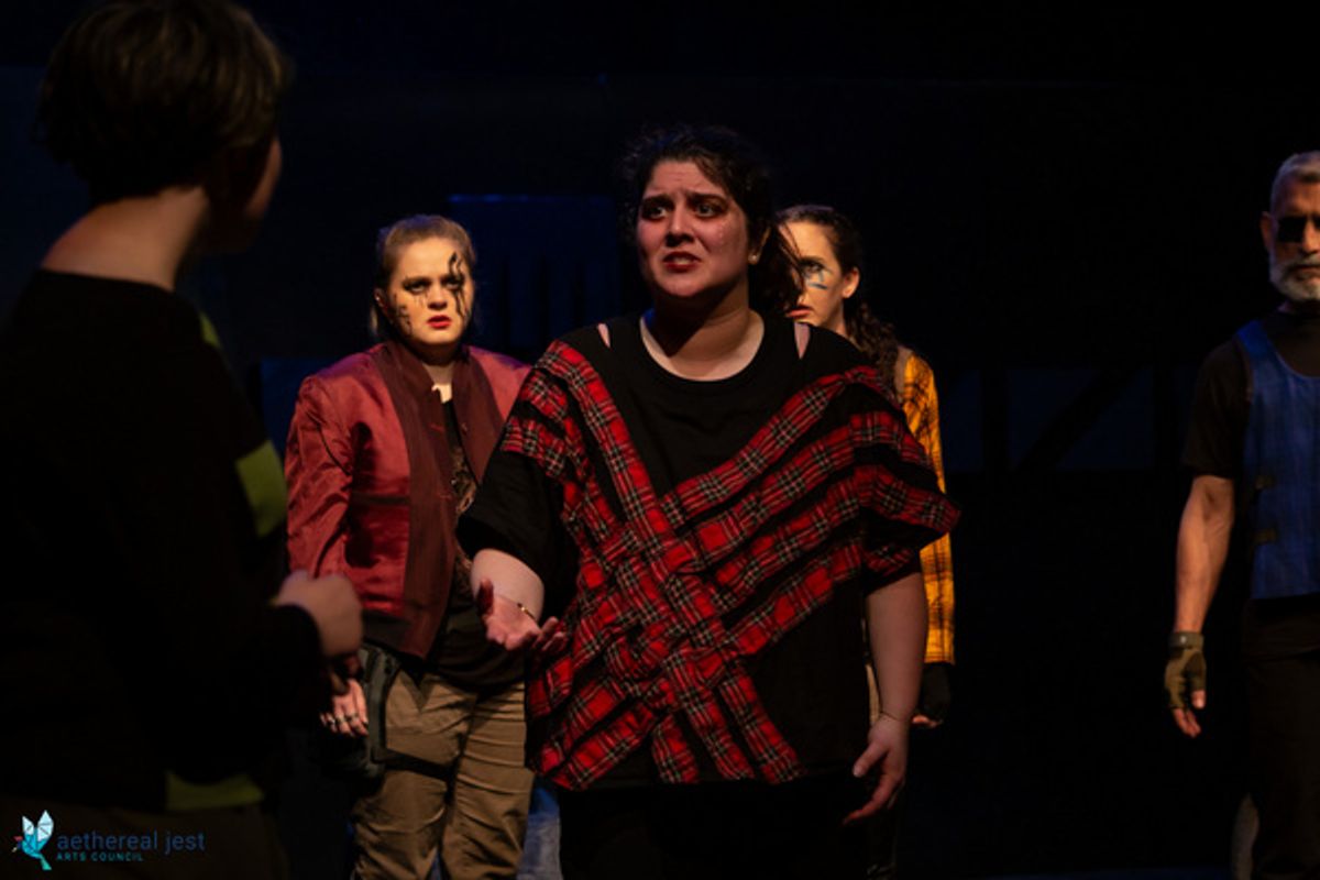 Rebekah McBane, Meaghan Torres, Allison Leonard, and Verne Hendrick (from left to right). at 