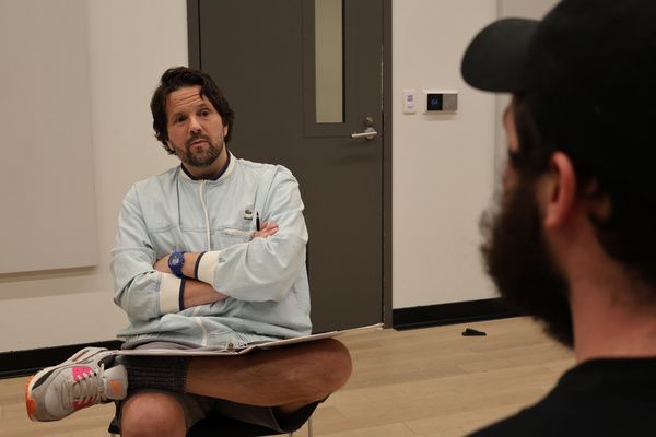 Photos: In Rehearsal With MEN IN SHORTS Opening Tomorrow At The Producers Club Photos: In Rehearsal With MEN IN SHORTS Opening Tomorrow At The Producers Club Image