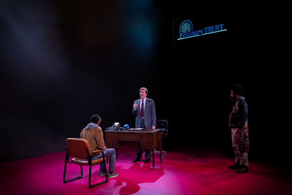 Stanley Andrew Jackson, Chris Hutchison, and David Rainey at 