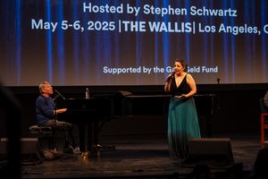 Stephen Schwartz and Julie Garnyé @ BroadwayWorld Stephen Schwartz and Julie Garnyé Photo