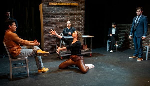 Alexa Racioppi and the cast of Facings Photo