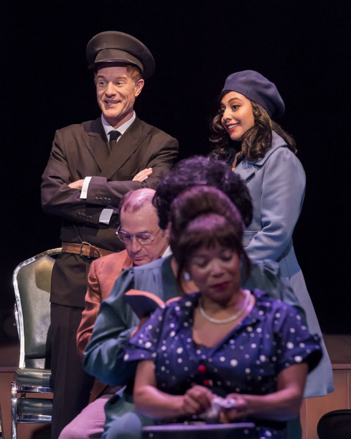 Kasey Mahaffy, Analisa Idalia,, Ed F. Martin, LeShay Tomlinson Boyce  Photo by Craig Schwartz at 