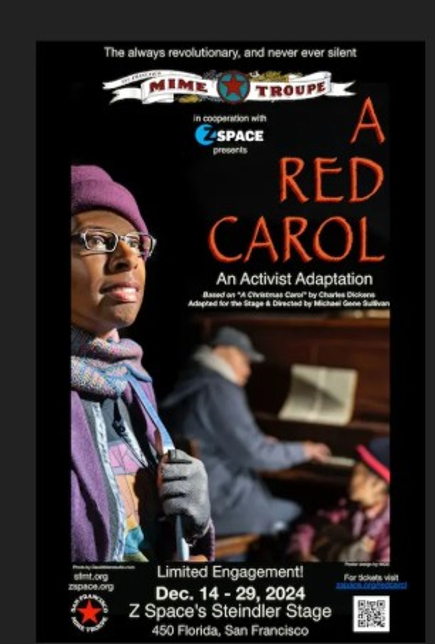 Review: COST OF FREE- A CONVERSATION WITH SAN FRANCISCO MIME TROUPE'S MICHAEL GENE SULLIVAN  Image