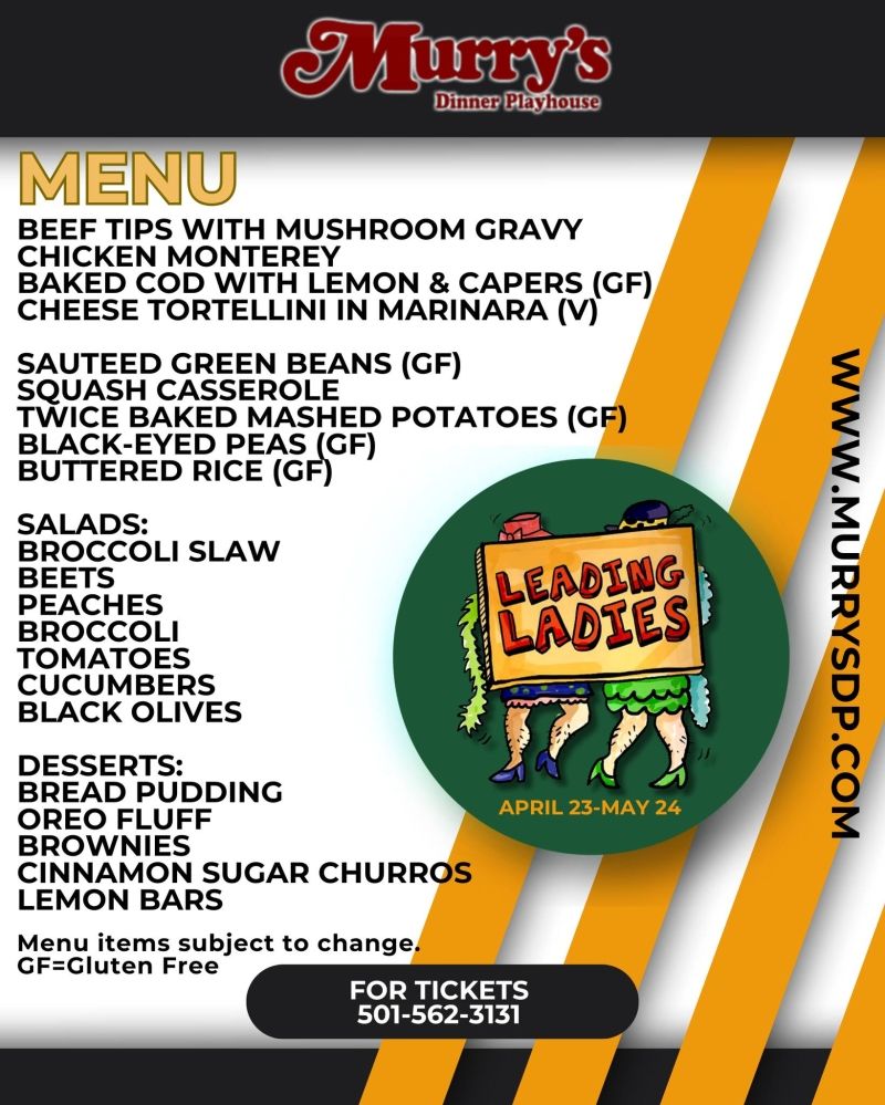 Review: LEADING LADIES at Murry's Dinner Playhouse Review: LEADING LADIES at Murry's Dinner Playhouse Image