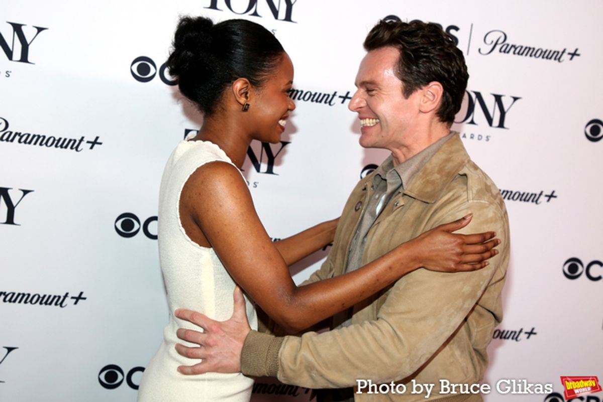 Joy Woods, Jonathan Groff at 