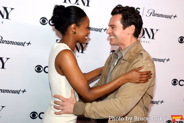 Joy Woods, Jonathan Groff Photo