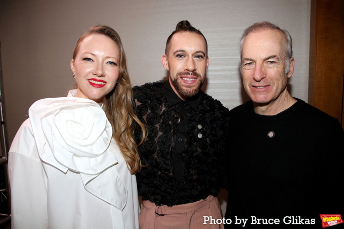 Natasha Hodgson, David Cumming, Bob Odenkirk at 