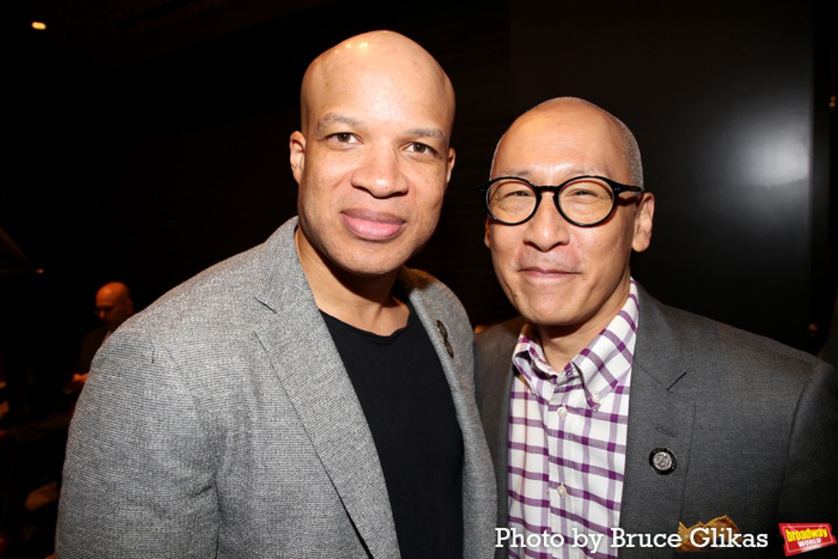 Glenn Davis, Francis Jue at 