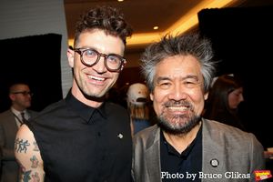 Sam Pinkleton, David Henry Hwang Photo