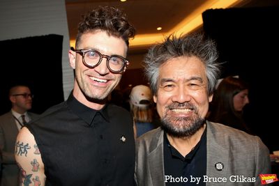 Sam Pinkleton, David Henry Hwang Photo
